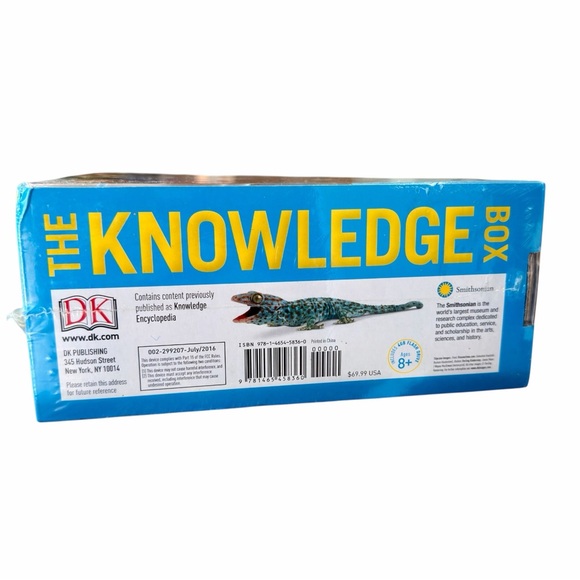 Smithsonian DK The Knowledge Box- Set of 10 Books Thumb Drive SEALED NEW - Picture 7 of 8